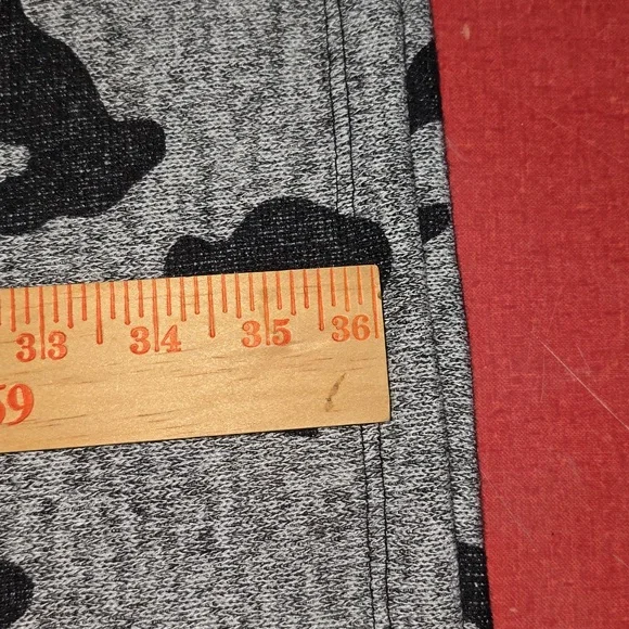 WHITE BIRCH Grey Leopard Print Cardigan Open Front Womens Size XL NWT - Picture 9 of 12